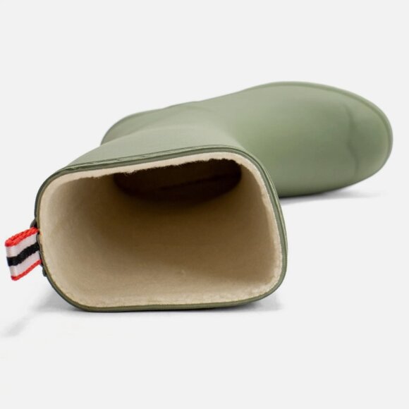 NEW HUNTER Play Insulated Faux Shearling Tall Rain boots for women 510 8S4 - Picture 2 of 7